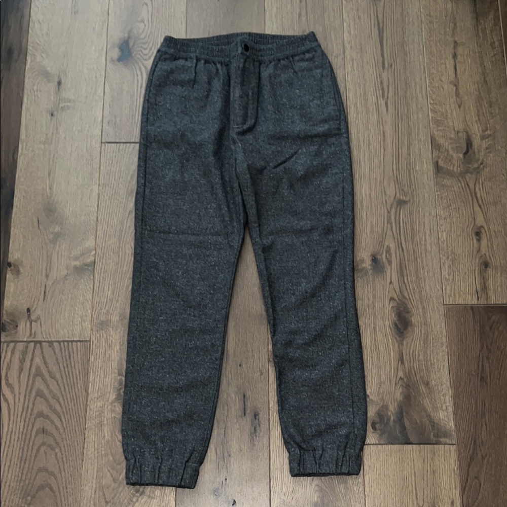 JCrew Dark Gray Wool Blend Joggers, Size 30